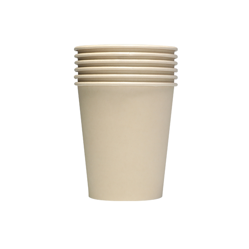 7oz újrahasznosítható PLA bevonatú nyomtatott Kraft Paper Cup